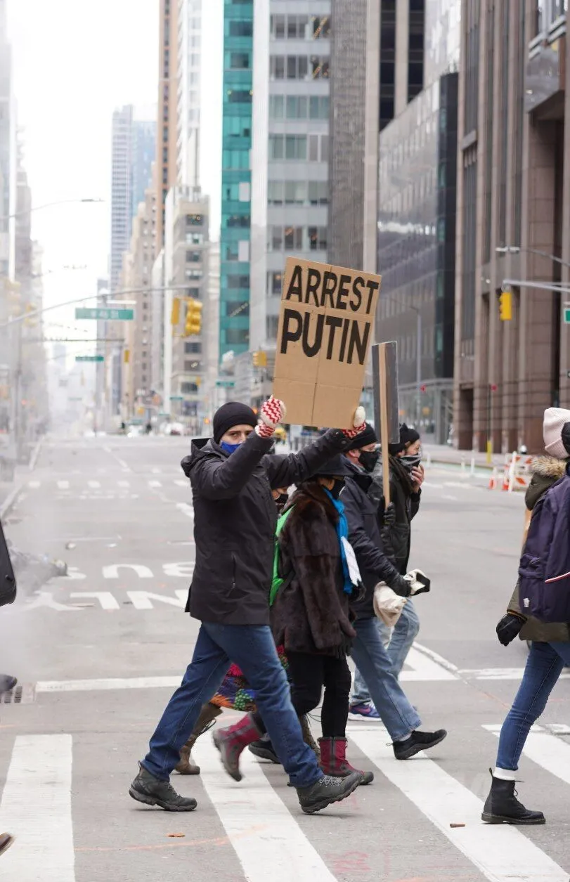 Arrest Putin, digital photography