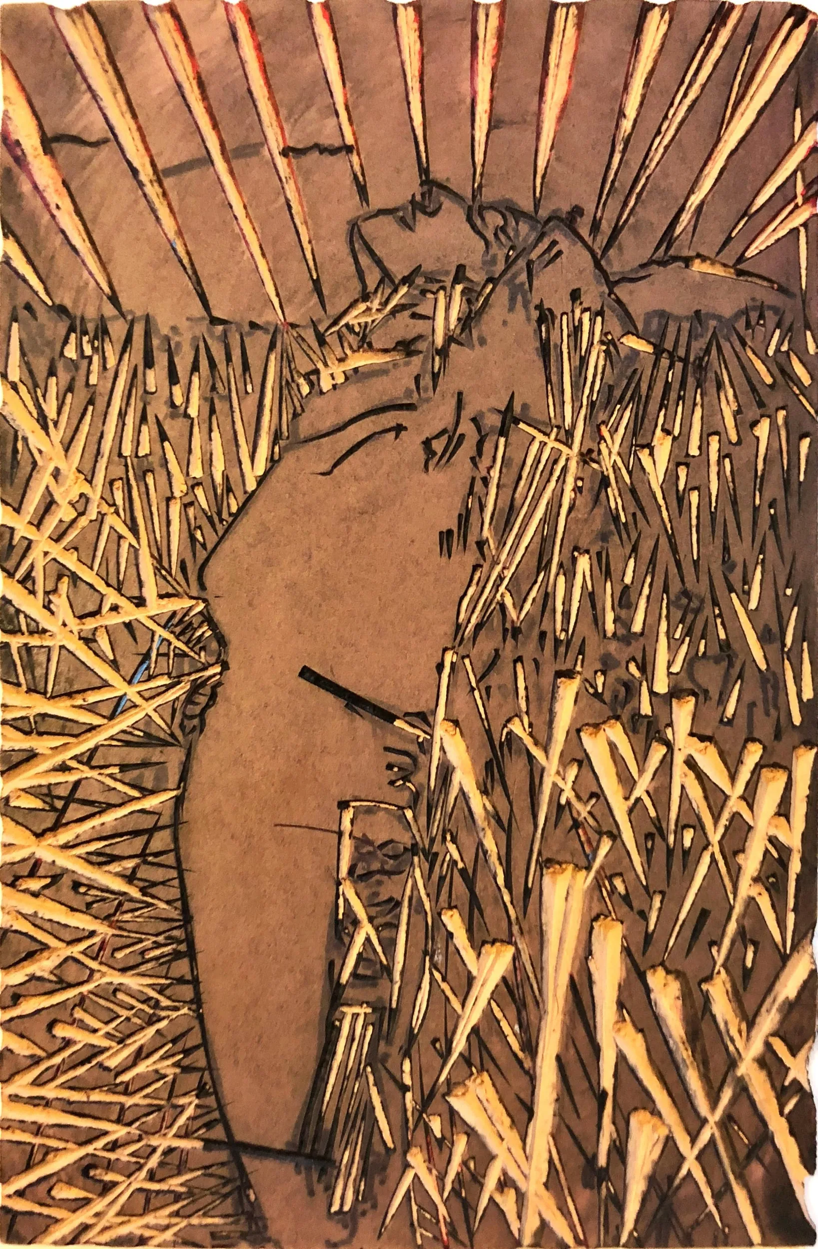 Linocuts, linocut print