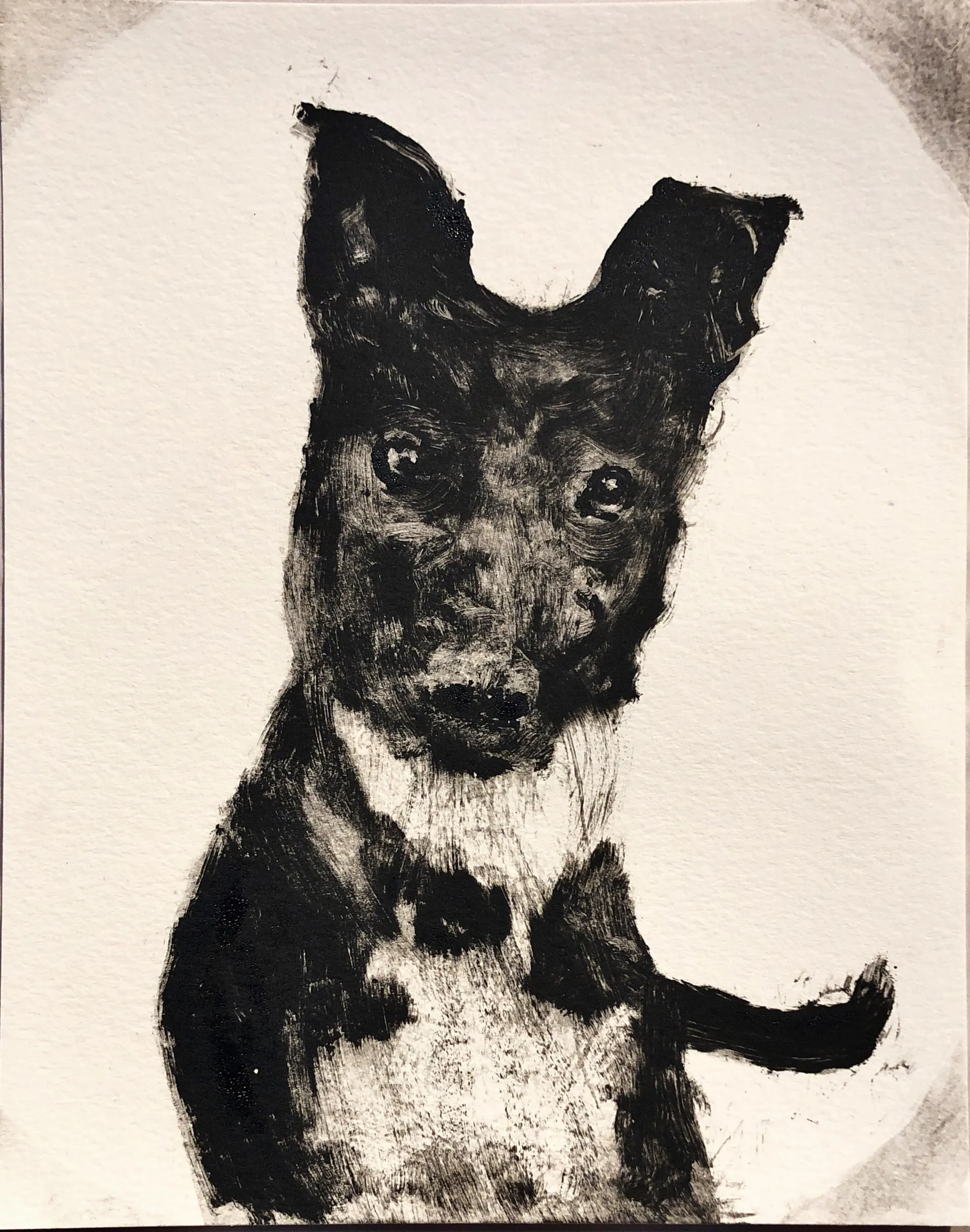 Monotypes, monotype print (2)