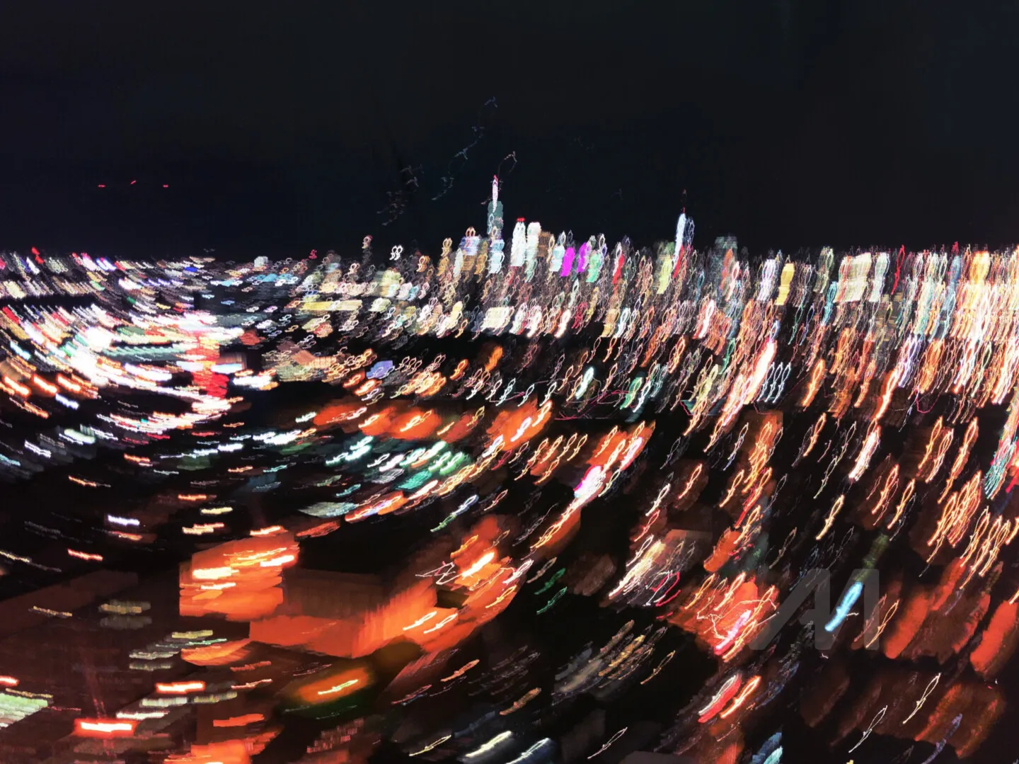 Nyc, light painting