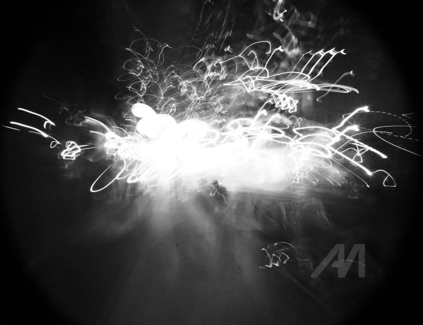 The Big Bang, light painting
